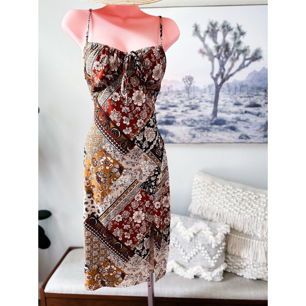 Sunset Spells Boheme in Bloom patchwork floral co… - image 5